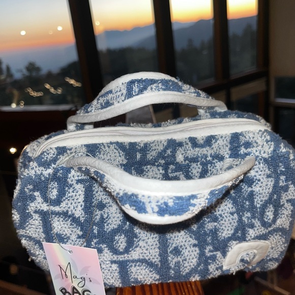 Dior: Trotter No. 2 Terry Diorissimo Y2K Monogram Oblique Boston Bag - Picture 10 of 17